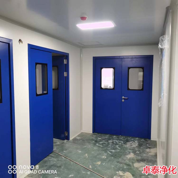 科學管理、精心施工卓泰凈化工程分享凈化車間裝修施工現(xiàn)場