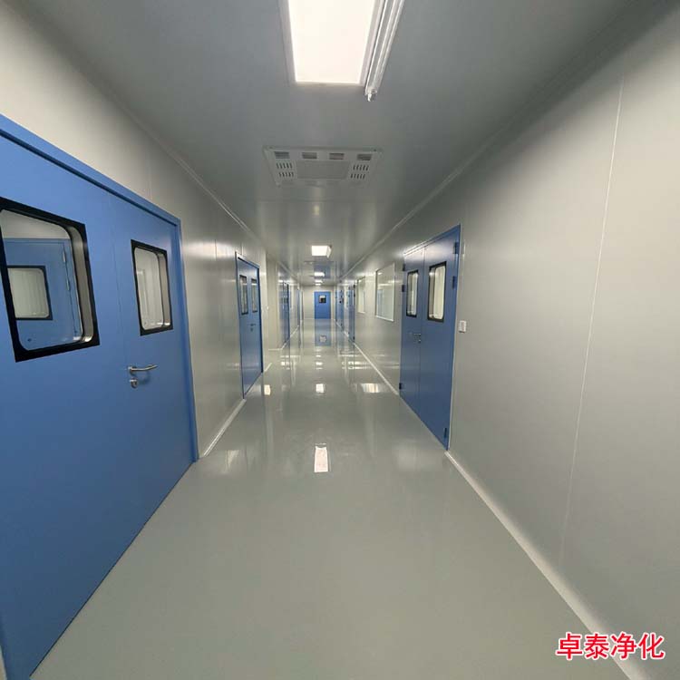 保定樂(lè)彩化妝品十萬(wàn)級(jí)凈化車間裝修施工建設(shè)案例